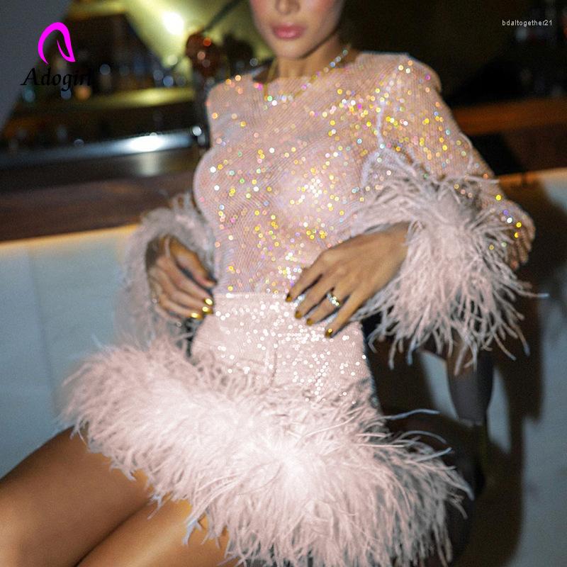 Work Dresses Sparkling Women 2 Piece Set Fur Stitching Long Sleeve Mesh Crop Top Bodycon Skirts Matching 2023 Autumn Sexy Night Club Wear, Pink pant
Work Dresses Sparkling Women 2 Piece Set Fur Stitching Long Sleeve Mesh Crop Top Bodycon Skirts Matching 2023 Autumn Sexy Night Club Wear, Pink pant
