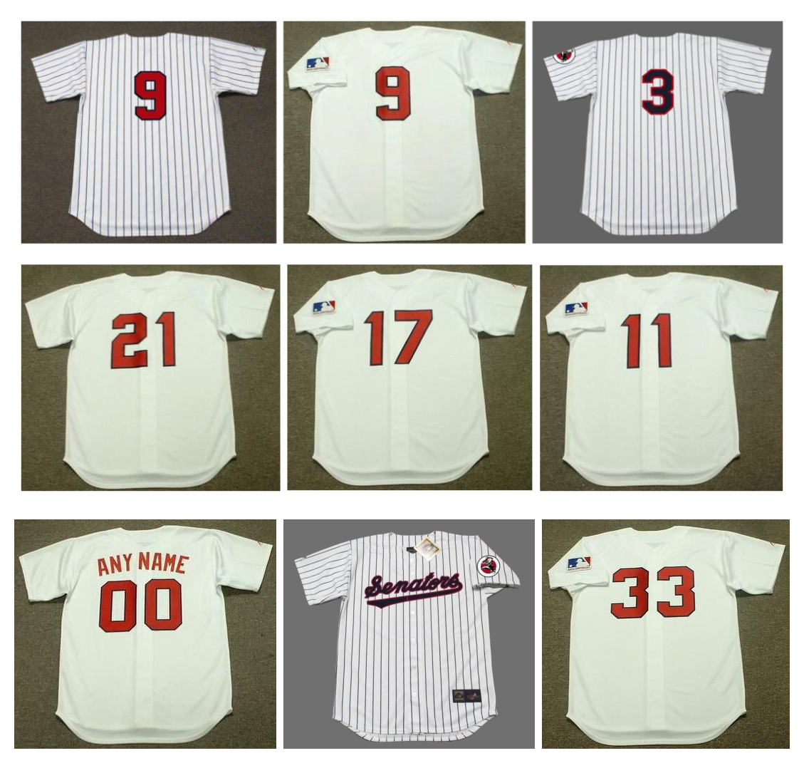 Throwback Washington CURT FLOOD Baseball Jerseys Senators ED BRINKMAN DENNY McLAIN FRANK HOWARD GIL HODGES MIKE EPSTEIN TED WILLIAMS TOBY HARRAH