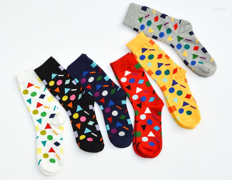 Men's Socks 1 Pairs Explosion Couples Short Sock Cotton Happy British Wind Geometry Hit Color Women Men Deodorant Meias, Black
Men's Socks 1 Pairs Explosion Couples Short Sock Cotton Happy British Wind Geometry Hit Color Women Men Deodorant Meias, Black