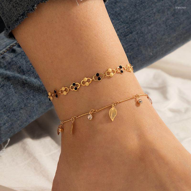 Anklets Fashion Simple Double Layer Wear Leaf Pendant Niche Design Sense Personality Geometric Street S Feminine Temperament Anklet
Anklets Fashion Simple Double Layer Wear Leaf Pendant Niche Design Sense Personality Geometric Street S Feminine Temperament Anklet