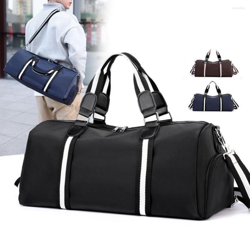 Duffel Bags Travel Gym Bag Dry Wet Separation Waterproof Handbag Crossbody Pouch, Dark blue
Duffel Bags Travel Gym Bag Dry Wet Separation Waterproof Handbag Crossbody Pouch, Dark blue