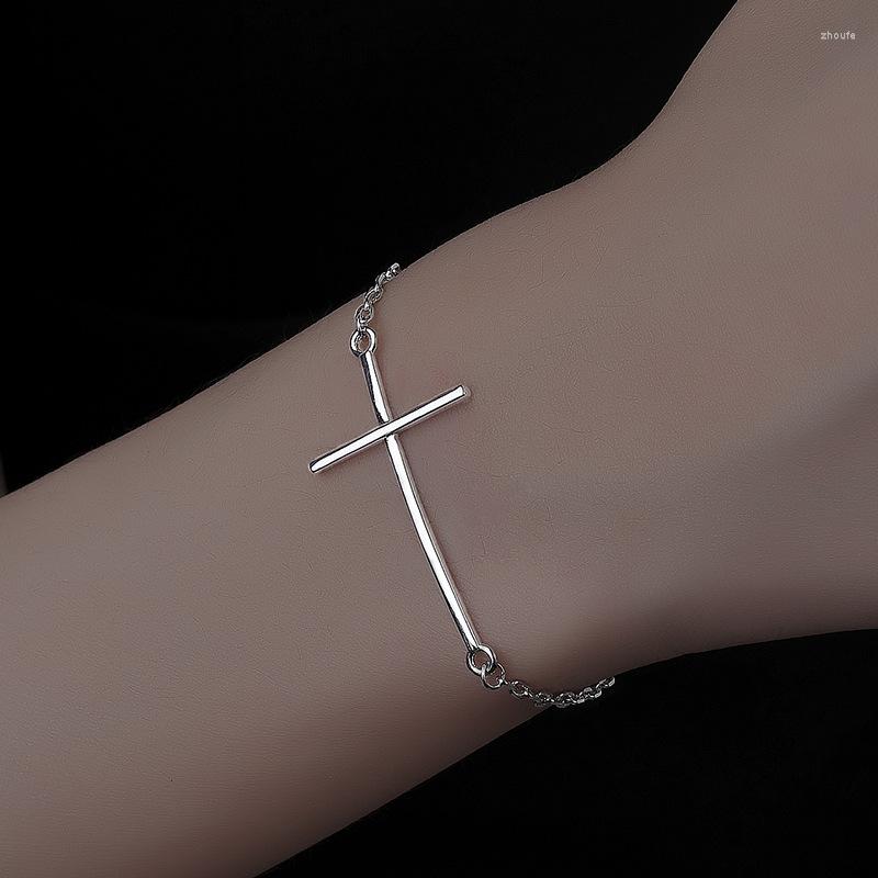 Charm Bracelets Korean Fashion Letter Circle OT Clasp Geometric For Women Hip Hop Cross Bracelet Vintage Jewelry Pulseras Mujer
Charm Bracelets Korean Fashion Letter Circle OT Clasp Geometric For Women Hip Hop Cross Bracelet Vintage Jewelry Pulseras Mujer