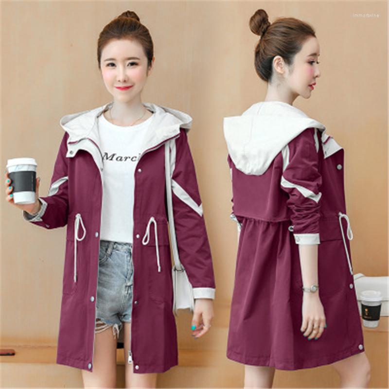 Women's Trench Coats Mid-Length Windbreaker Women's 2023 Spring Autumn Fashion Plus Size Hooded Color Block Jacket Trend 115, Black
Women's Trench Coats Mid-Length Windbreaker Women's 2023 Spring Autumn Fashion Plus Size Hooded Color Block Jacket Trend 115, Black