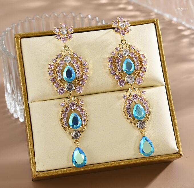 Dangle Earrings Bohemian Fashion S925 Silver Needle Long Water Drop Personality Party Banquet Ear Jewelry
Dangle Earrings Bohemian Fashion S925 Silver Needle Long Water Drop Personality Party Banquet Ear Jewelry