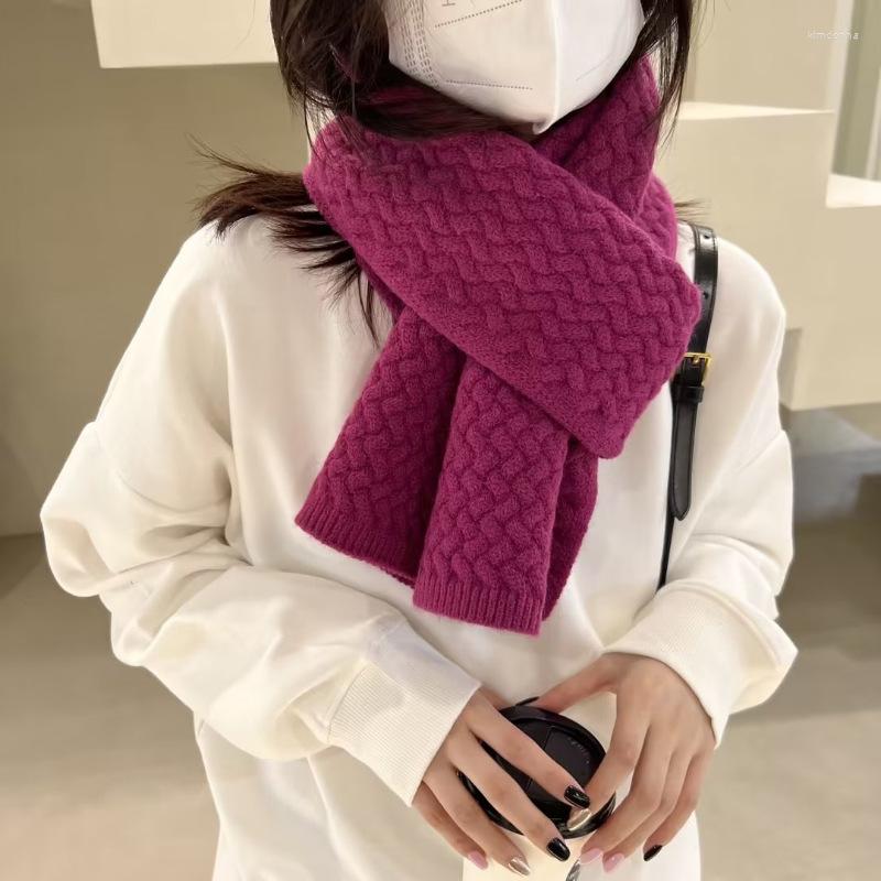 Scarves Women Knitted Pure Color Scarf Lovey Girl Winter Warm College Leisure Shawl Wraps D446
Scarves Women Knitted Pure Color Scarf Lovey Girl Winter Warm College Leisure Shawl Wraps D446