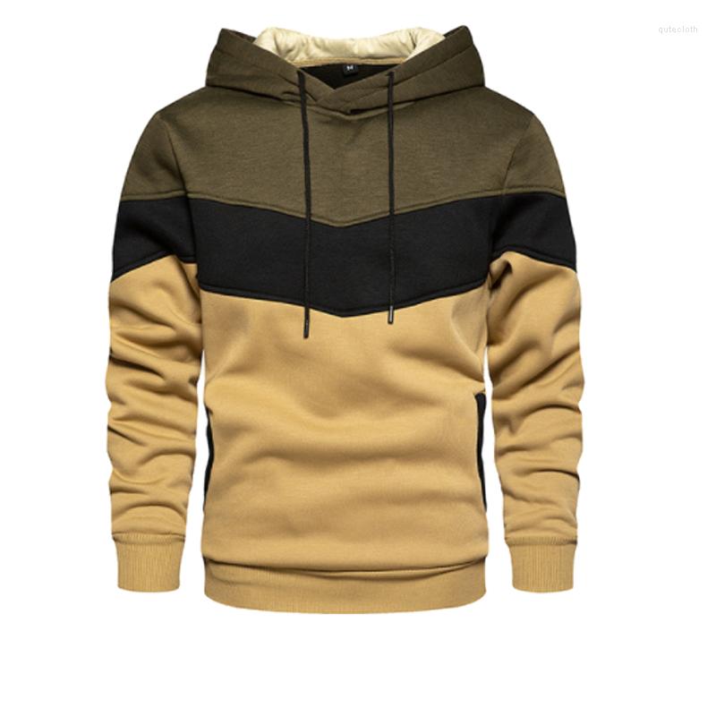 Men's Hoodies Patchwork Hooded Sweatshirt Clothing Casual Loose Warm Streetwear Male Fashion Autumn Winter Outwear
Men's Hoodies Patchwork Hooded Sweatshirt Clothing Casual Loose Warm Streetwear Male Fashion Autumn Winter Outwear