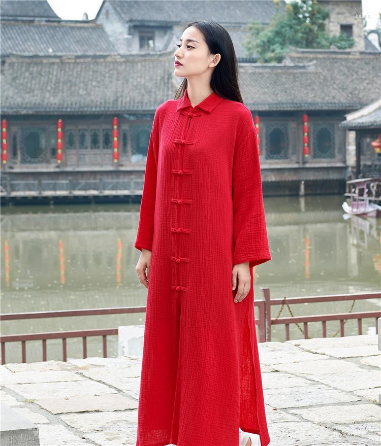 Women's Trench Coats 2023 Autumn Fashion Women Coat Pluz Size Loose Long Black Casual Sleeve Cotton
Women's Trench Coats 2023 Autumn Fashion Women Coat Pluz Size Loose Long Black Casual Sleeve Cotton