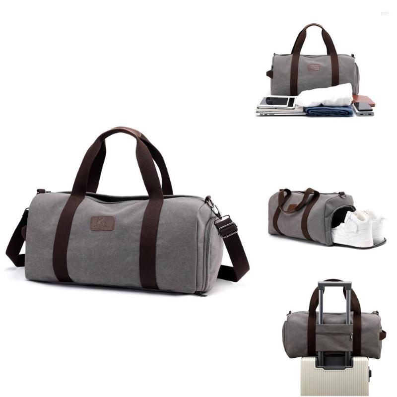 Duffel Bags 2023 Quality Duffle Bag Unisex Large Travel Fashion Canvas Luggage With Shoe Pouch Multifunctional Business, Black
Duffel Bags 2023 Quality Duffle Bag Unisex Large Travel Fashion Canvas Luggage With Shoe Pouch Multifunctional Business, Black