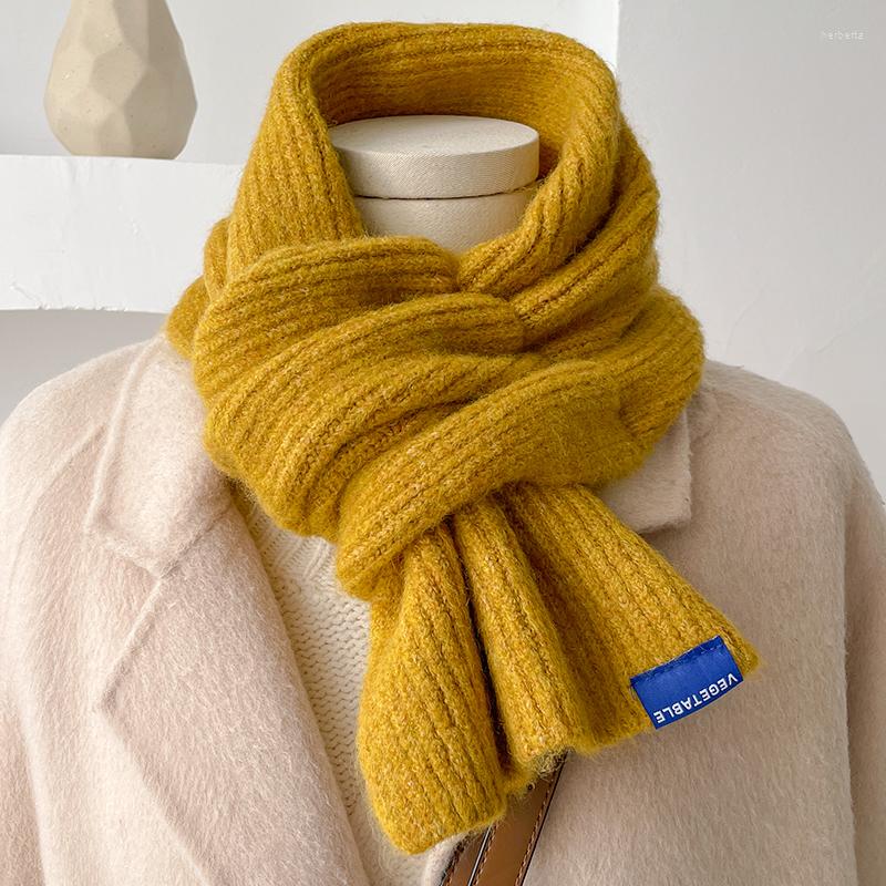 Scarves Knitted Winter Women Scarf Fashion Solid Skinny Warm Neckerchief Bufanda Female Soft Woolen Yarn Muffler Korean Style Echarpe
Scarves Knitted Winter Women Scarf Fashion Solid Skinny Warm Neckerchief Bufanda Female Soft Woolen Yarn Muffler Korean Style Echarpe