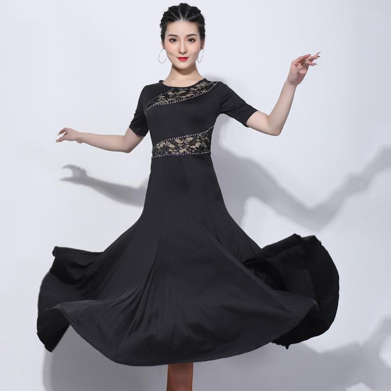 Stage Wear Modern Dance Clothes National Standard Ballroom Dress Big Swing Skirts Women Dresses DN12057, Wine red long
Stage Wear Modern Dance Clothes National Standard Ballroom Dress Big Swing Skirts Women Dresses DN12057, Wine red long