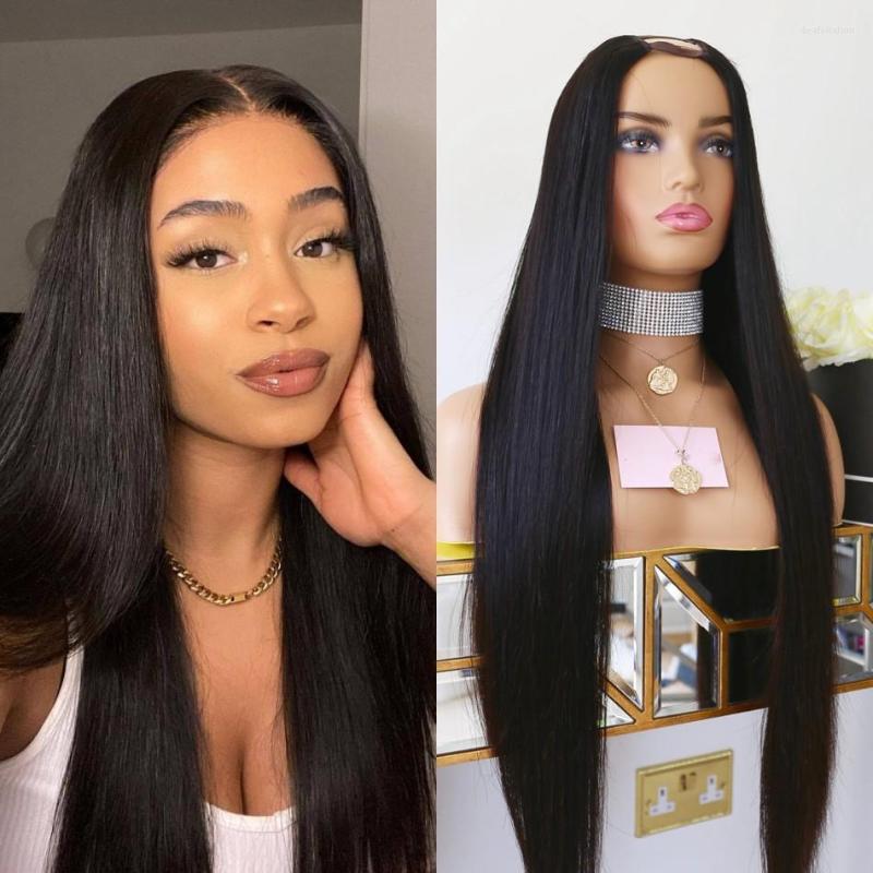 Eversilky Silky Straight Human Hair Machine Made U Part Wigs With Clips 180 Density Natural Color Jet Black Wig
Eversilky Silky Straight Human Hair Machine Made U Part Wigs With Clips 180 Density Natural Color Jet Black Wig