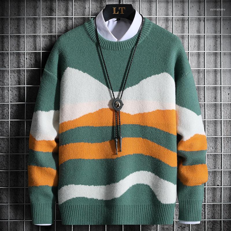 Men's Sweaters 2023 Autumn Winter Casual Mens Sweater Round Neck Fit Knitted Harajuku Pullover Men Fashion Loose Korean Style, Nmy171 blue
Men's Sweaters 2023 Autumn Winter Casual Mens Sweater Round Neck Fit Knitted Harajuku Pullover Men Fashion Loose Korean Style, Nmy171 blue