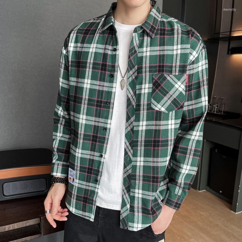 Men's Casual Shirts Men's Color Plaid Shirt Cardigan Trend Simple Fashion Explosion Teenagers Handsome Coat, 1xm21-2102black
Men's Casual Shirts Men's Color Plaid Shirt Cardigan Trend Simple Fashion Explosion Teenagers Handsome Coat, 1xm21-2102black
