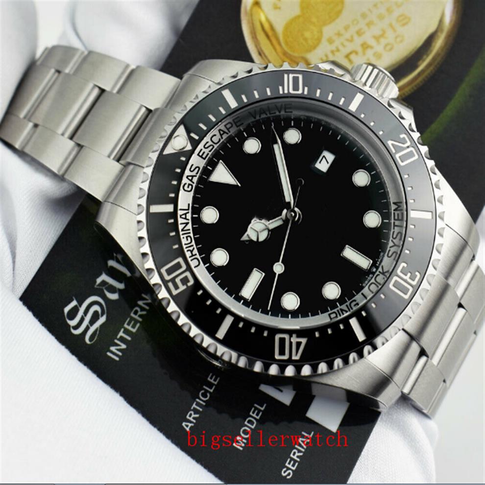 New Mens Watch Deep Ceramic Bezel Sea-dweller 126660 44 Mm Stanless Steel Glide Lock Clasp Automatic Mechanical Watches Chrono224J, Black
New Mens Watch Deep Ceramic Bezel Sea-dweller 126660 44 Mm Stanless Steel Glide Lock Clasp Automatic Mechanical Watches Chrono224J, Black