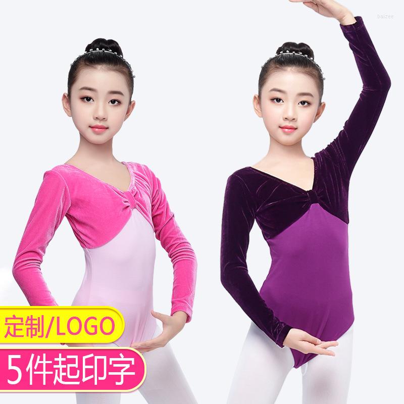 Stage Wear Girls Ballet Leotards Long Sleeve Dance Velvet Gymnastics Costumes Bodysuits, Pink
Stage Wear Girls Ballet Leotards Long Sleeve Dance Velvet Gymnastics Costumes Bodysuits, Pink