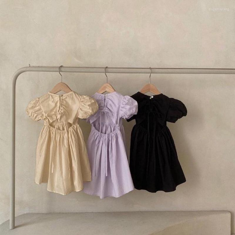 Girl Dresses Sweet Baby Casual Cute Puff Sleeves Open Back Thin Elegant Princess Dress Elastic Waist Cotton Toddler Girls, Purple
Girl Dresses Sweet Baby Casual Cute Puff Sleeves Open Back Thin Elegant Princess Dress Elastic Waist Cotton Toddler Girls, Purple
