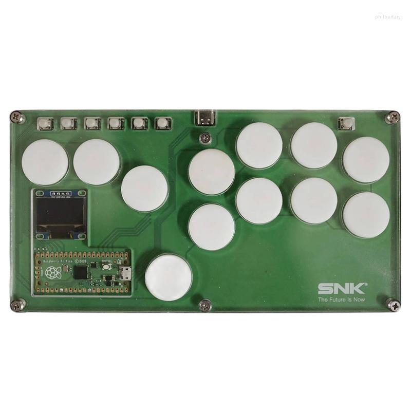 Game Controllers Ultra-thin Mini Hitbox Style Arcade Joystick Fight Stick Controller For PC Switch PI Android PS3 With Light
Game Controllers Ultra-thin Mini Hitbox Style Arcade Joystick Fight Stick Controller For PC Switch PI Android PS3 With Light