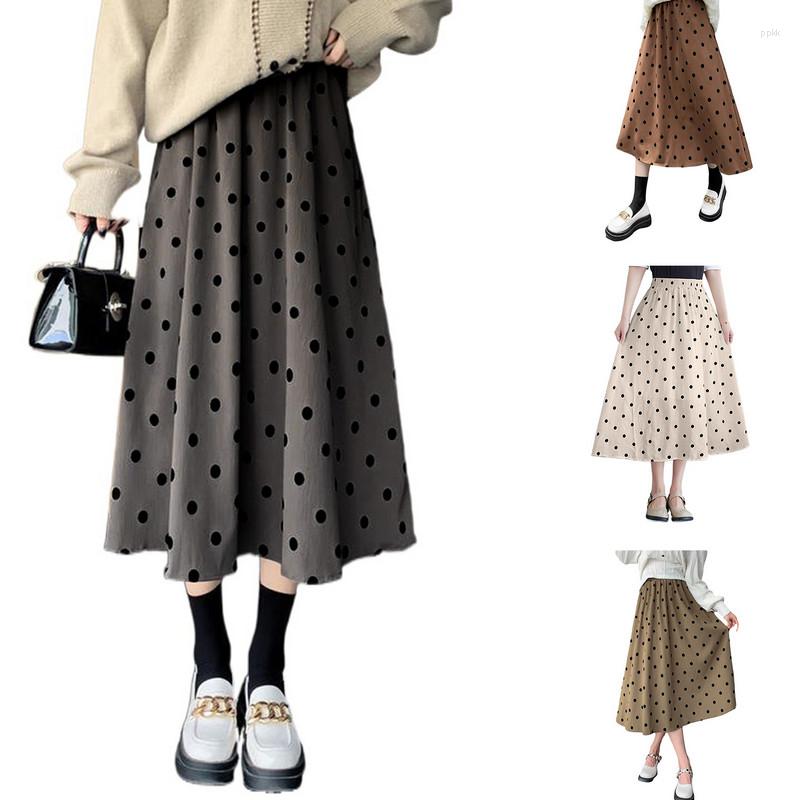 Skirts Female Midi Skirt Fall Winter Clothes Dots Y2k Vintage Lolita High Waist A-Line Outfit Women Clothing Streetwear
Skirts Female Midi Skirt Fall Winter Clothes Dots Y2k Vintage Lolita High Waist A-Line Outfit Women Clothing Streetwear