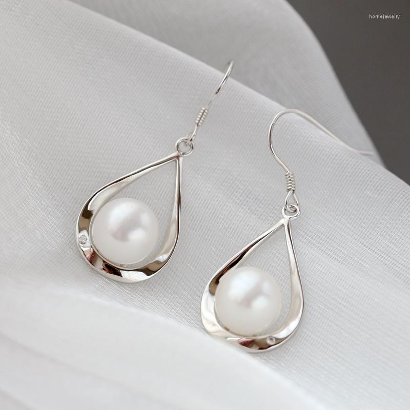 Dangle Earrings Authentic 925 Sterling Silver Elegant Women Water Drop Inlaid Natural Freshwater Pearl Earring Trendy Jewelry Gift
Dangle Earrings Authentic 925 Sterling Silver Elegant Women Water Drop Inlaid Natural Freshwater Pearl Earring Trendy Jewelry Gift