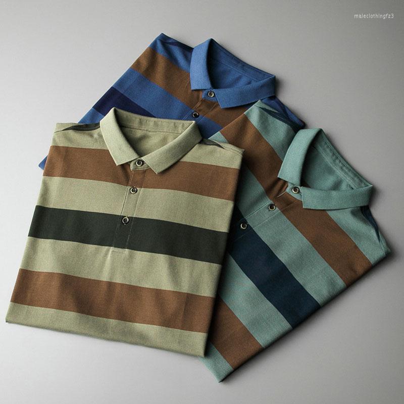Men's Polos Summer Plus Size Polo Shirt Men 5XL 6XL 7XL 8XL Bust 144cm Striped Short Sleeve 3 Colors, Blue
Men's Polos Summer Plus Size Polo Shirt Men 5XL 6XL 7XL 8XL Bust 144cm Striped Short Sleeve 3 Colors, Blue