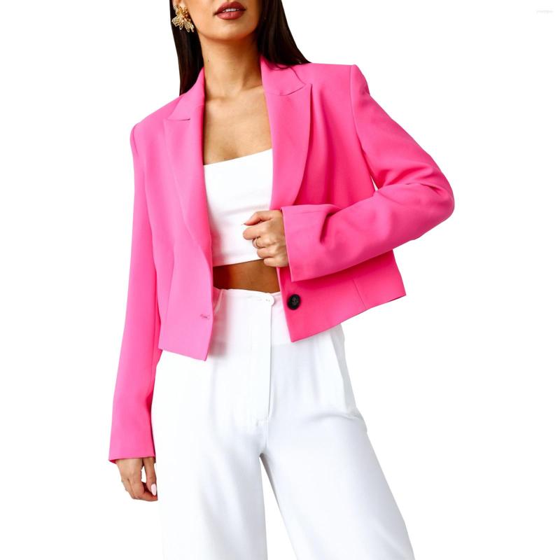 Women' Suits Women Casual Blazers Solid Color Elegant Long Sleeve One Button Business Dress Jacket Workwear, Black
Women' Suits Women Casual Blazers Solid Color Elegant Long Sleeve One Button Business Dress Jacket Workwear, Black