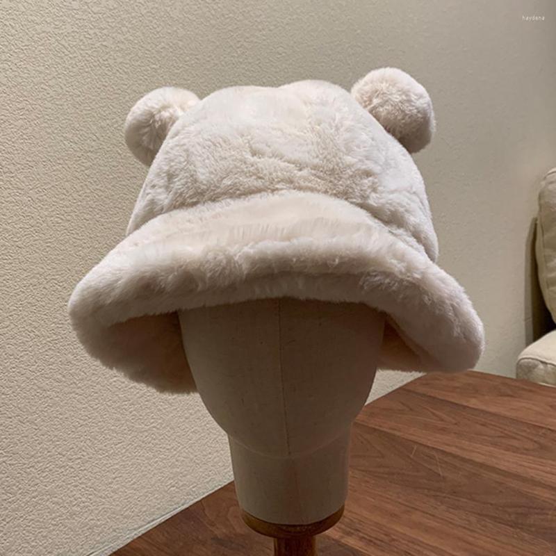 Berets Chic Winter Basin Hat Lightweight Washable Women Fisherman Plush Headgear For Outdoor, White
Berets Chic Winter Basin Hat Lightweight Washable Women Fisherman Plush Headgear For Outdoor, White