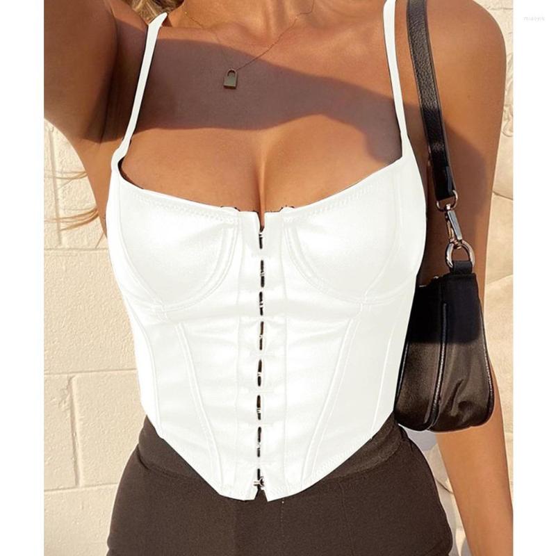 Women' Tanks Women Sexy Low-cut Bustier Sling Top For Vacation Dating Party Travelling Pography Summer Punk Club Crop Corset Vest, Black
Women' Tanks Women Sexy Low-cut Bustier Sling Top For Vacation Dating Party Travelling Pography Summer Punk Club Crop Corset Vest, Black
