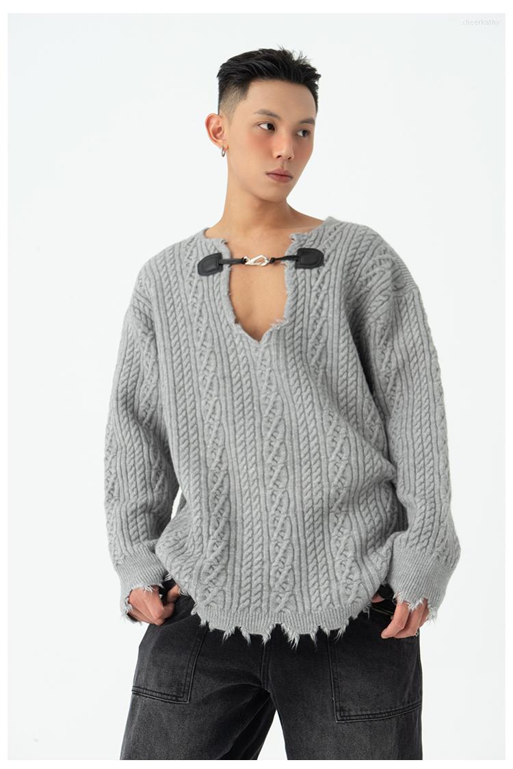 Men's Sweaters Sf0811 Fashion Men's 2023 Runway Luxury European Design Party Style Clothing, Black
Men's Sweaters Sf0811 Fashion Men's 2023 Runway Luxury European Design Party Style Clothing, Black