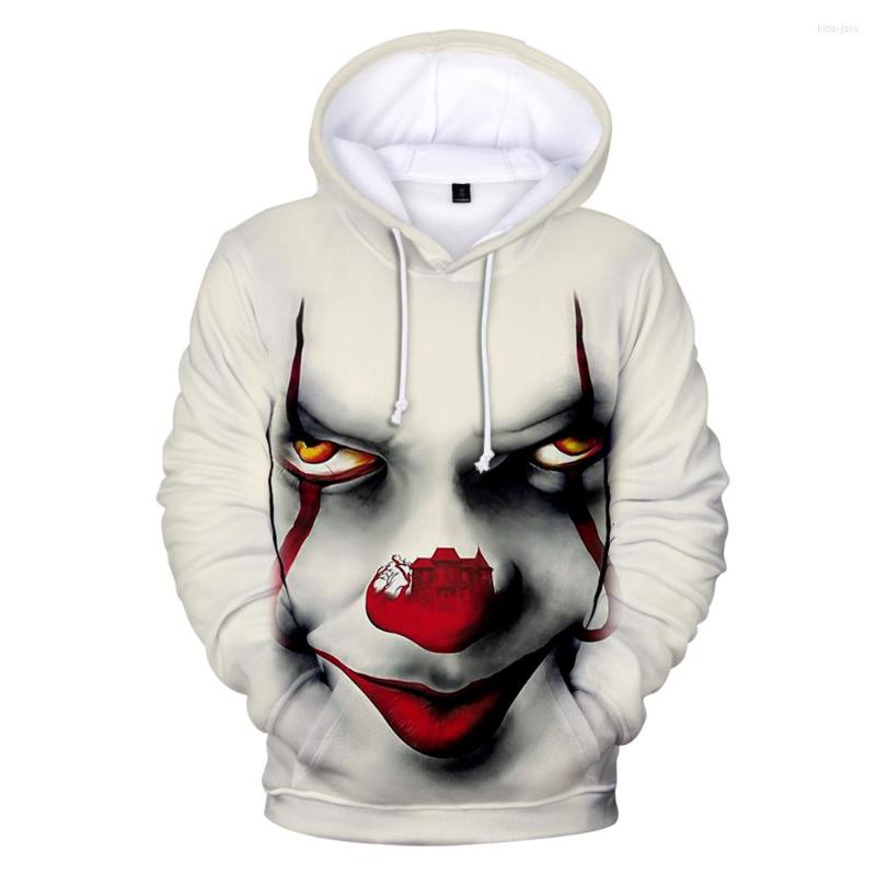 Men's Hoodies Peculiar Horror Movie The Pennywise IT Clown Stephen King's Sweatshirt 3D Halloween Party Funny Clothes
Men's Hoodies Peculiar Horror Movie The Pennywise IT Clown Stephen King's Sweatshirt 3D Halloween Party Funny Clothes