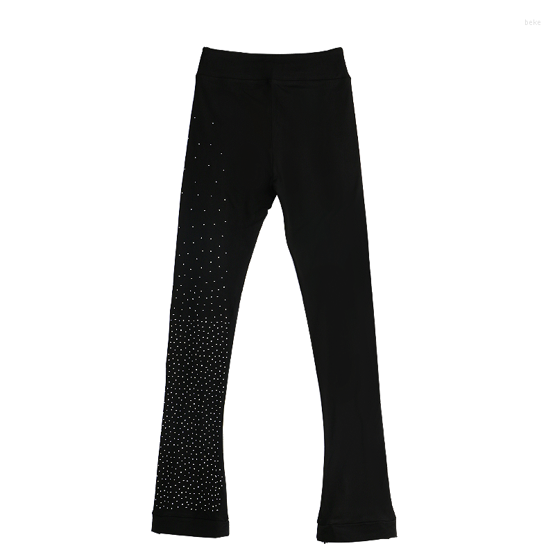 Women' Pants Figure Skating Girls Black With Diamonds Kids Fleece Adult Ladies Ski Training Wear
Women' Pants Figure Skating Girls Black With Diamonds Kids Fleece Adult Ladies Ski Training Wear