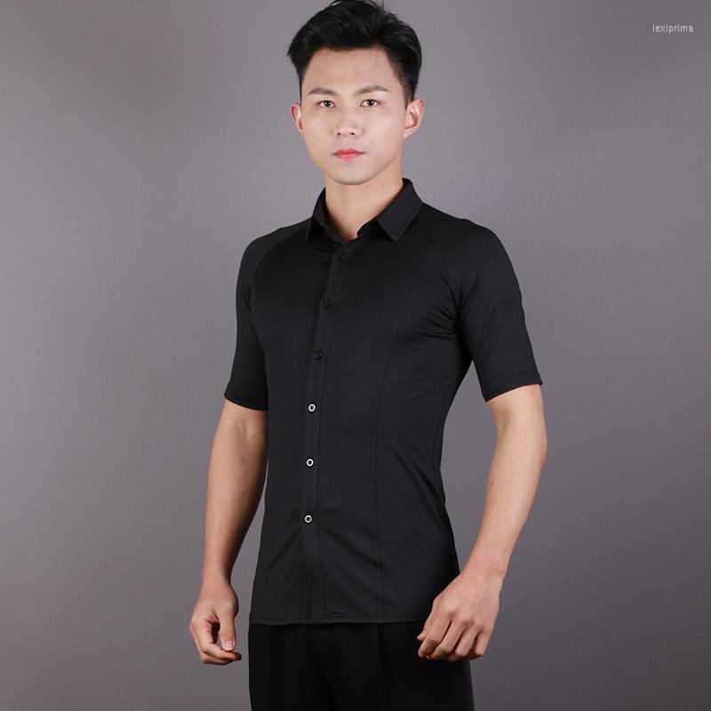 Stage Wear Ballroom Dance Top For Men Black Standard Waltz Rumba Practice Latin Dancing Shirt Fashion Square Outfit DC2033
Stage Wear Ballroom Dance Top For Men Black Standard Waltz Rumba Practice Latin Dancing Shirt Fashion Square Outfit DC2033