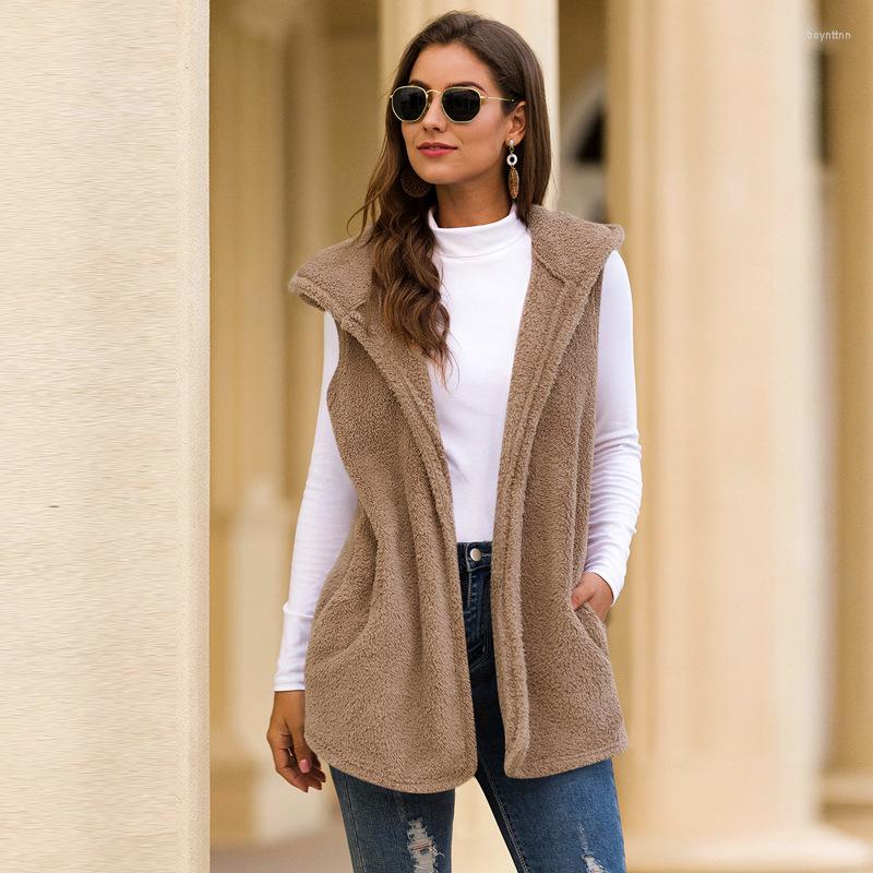 Women's Vests 2023 Autumn And Winter Coat Solid Color Vest Fashion Simple Hooded Plush Double Sided Women's Casual, Black
Women's Vests 2023 Autumn And Winter Coat Solid Color Vest Fashion Simple Hooded Plush Double Sided Women's Casual, Black