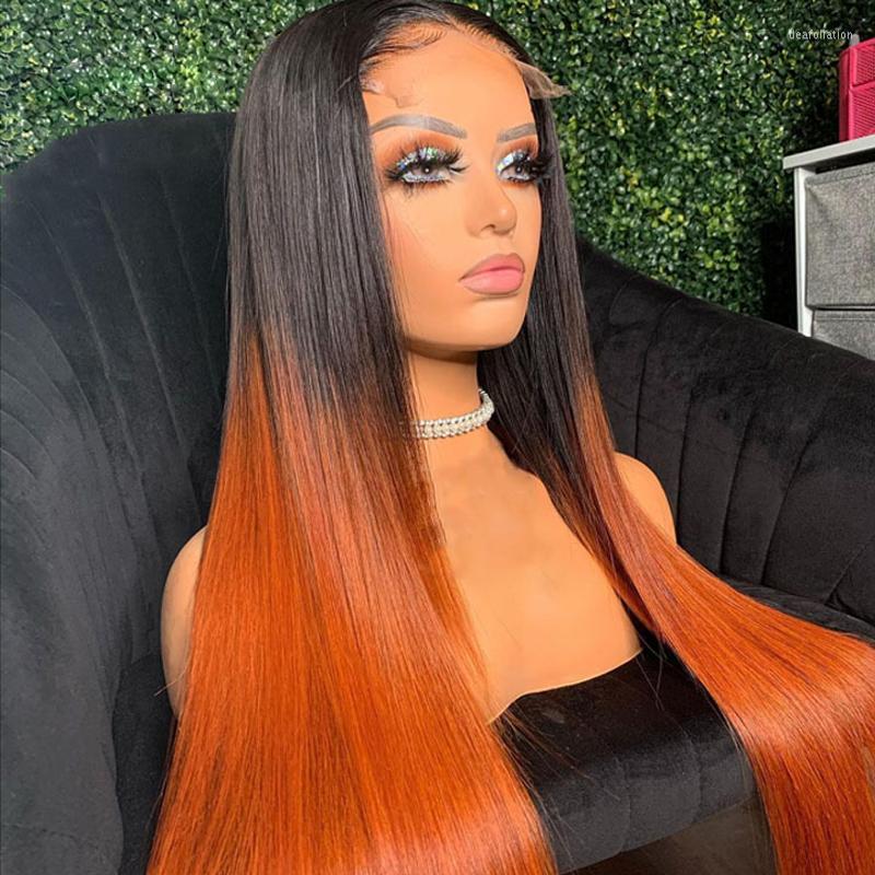 Ombre Orange Ginger Color Lace Front Human Hair Wigs Straight Brazilian T Part Wig For Women Glueless Closure 180%, T part lace wig
Ombre Orange Ginger Color Lace Front Human Hair Wigs Straight Brazilian T Part Wig For Women Glueless Closure 180%, T part lace wig