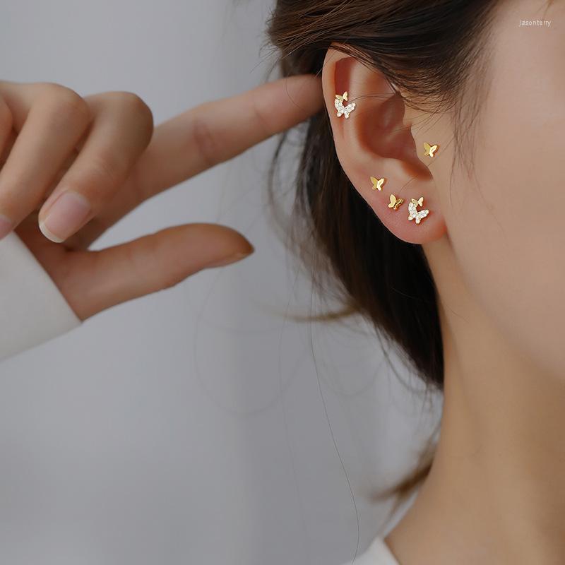 Stud Earrings 925 Sterling Silver Earring Gold Various Butterfly Cute Small Mini Pretty Female Girl Ear Jewelry
Stud Earrings 925 Sterling Silver Earring Gold Various Butterfly Cute Small Mini Pretty Female Girl Ear Jewelry