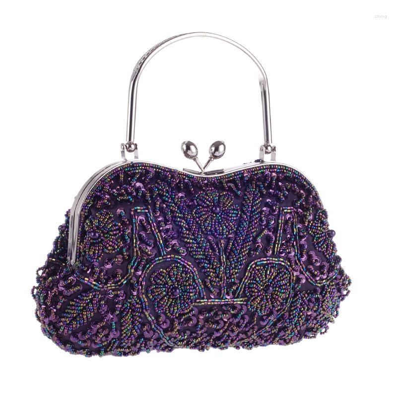 Evening Bags Vintage Ethnic Style Embroidery Beading Women Handbags Wedding Banquet Party Bag Clutches Ladies Luxury Dinner Handbag, Blue
Evening Bags Vintage Ethnic Style Embroidery Beading Women Handbags Wedding Banquet Party Bag Clutches Ladies Luxury Dinner Handbag, Blue
