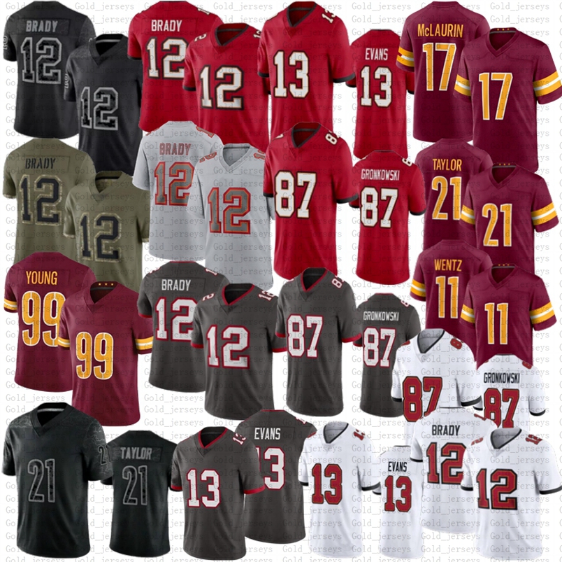 Tom Brady Buccaneeres Football Jersey Mike Evans Rob Gronkowski Chase Young Carson Wentz Commanders Terry McLaurin Sean Taylor, As
Tom Brady Buccaneeres Football Jersey Mike Evans Rob Gronkowski Chase Young Carson Wentz Commanders Terry McLaurin Sean Taylor, As