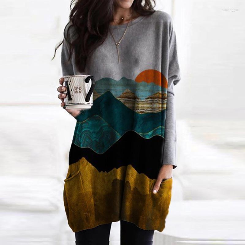 Women's Sweaters Women's 2023 Women Plus Size Mountain Printed Pullover Long Sleeve Sweatshirt Shirts Tops Camisetas Blusas Mujer De
Women's Sweaters Women's 2023 Women Plus Size Mountain Printed Pullover Long Sleeve Sweatshirt Shirts Tops Camisetas Blusas Mujer De