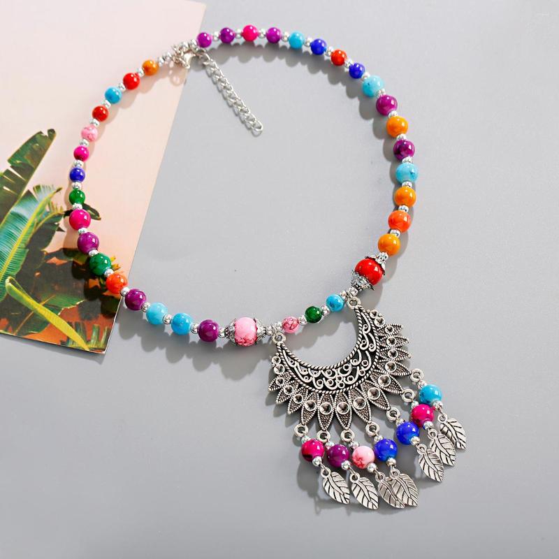 Pendant Necklaces Classic Boho Jewelry Natural Stone Silver Color Geometric Tassel Necklace For Women Female Ethnic Gifts 2023
Pendant Necklaces Classic Boho Jewelry Natural Stone Silver Color Geometric Tassel Necklace For Women Female Ethnic Gifts 2023