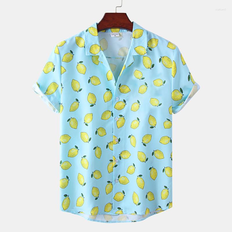 Men' Casual Shirts Hawaiian Shirt Men' 3D Lemon Print Short Sleeve Quick Dry Beach Party Holiday Men Oversized, My-2051949
Men' Casual Shirts Hawaiian Shirt Men' 3D Lemon Print Short Sleeve Quick Dry Beach Party Holiday Men Oversized, My-2051949