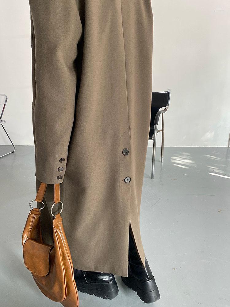Women' Trench Coats Suit Women Coat Collar Long British Style Long-Sleeved Outwear Ladies Autumn Loose Fried Street Casual Windbreaker, Black
Women' Trench Coats Suit Women Coat Collar Long British Style Long-Sleeved Outwear Ladies Autumn Loose Fried Street Casual Windbreaker, Black