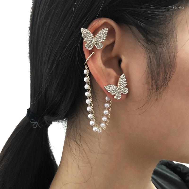 Backs Earrings AE-CANFLYWomen Clip-on Fake Clip Pearl Butterfly Earcuff Ear Without Piercing Hip Hop Fashion Girl Jewelry
Backs Earrings AE-CANFLYWomen Clip-on Fake Clip Pearl Butterfly Earcuff Ear Without Piercing Hip Hop Fashion Girl Jewelry