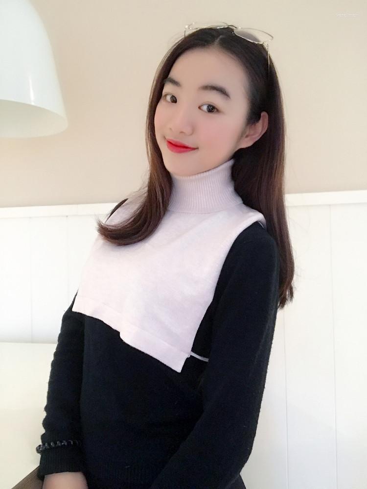 Women's Blouses Ly Fashion Vest Blouse 2023 Ladies Autumn Winter Wild Knitted High Collar Scarf Jacket Short Paragraph Fake Shirt
Women's Blouses Ly Fashion Vest Blouse 2023 Ladies Autumn Winter Wild Knitted High Collar Scarf Jacket Short Paragraph Fake Shirt