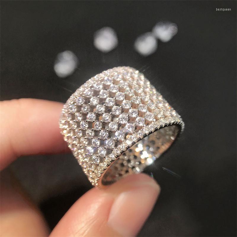 Wedding Rings CAOSHI Gorgeous Wide Ring For Female Delicate Brilliant Zirconia Finger Jewelry Party Luxury Women Anniversary Gift
Wedding Rings CAOSHI Gorgeous Wide Ring For Female Delicate Brilliant Zirconia Finger Jewelry Party Luxury Women Anniversary Gift