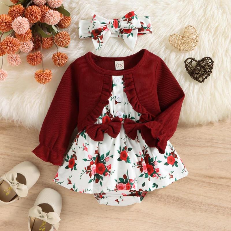 Girl Dresses For Baby Clothes Born Romper Dress Long Sleeve Jumpsuits Headband Floral Princess Infant Outfit Vestidos, Green
Girl Dresses For Baby Clothes Born Romper Dress Long Sleeve Jumpsuits Headband Floral Princess Infant Outfit Vestidos, Green