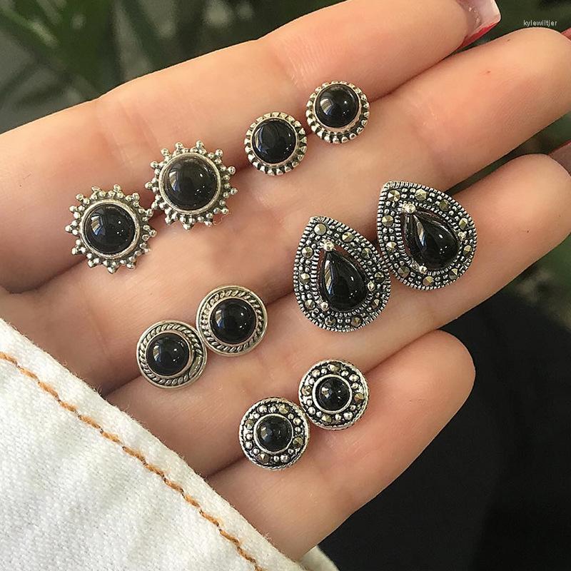 Stud Earrings Modyle 5 Pairs/Set Big Stone For Women Wedding Party Boucle D'oreille Earring Jewelry Cubic Zirconia Brincos
Stud Earrings Modyle 5 Pairs/Set Big Stone For Women Wedding Party Boucle D'oreille Earring Jewelry Cubic Zirconia Brincos