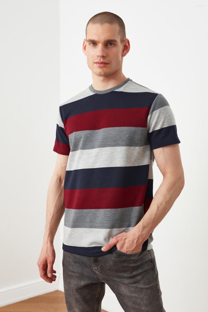 Men' T Shirts Trendyol Men ' Regular Fit Striped Short-Sleeve T-Shirt TMNSS21TS2261, Gray
Men' T Shirts Trendyol Men ' Regular Fit Striped Short-Sleeve T-Shirt TMNSS21TS2261, Gray