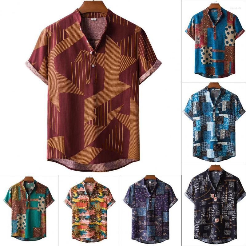 Men's Casual Shirts Summer T-shirt 5 Sizes Hawaiian Shirt Turn-down Collar Fashion Short Sleeve Top, Blue
Men's Casual Shirts Summer T-shirt 5 Sizes Hawaiian Shirt Turn-down Collar Fashion Short Sleeve Top, Blue