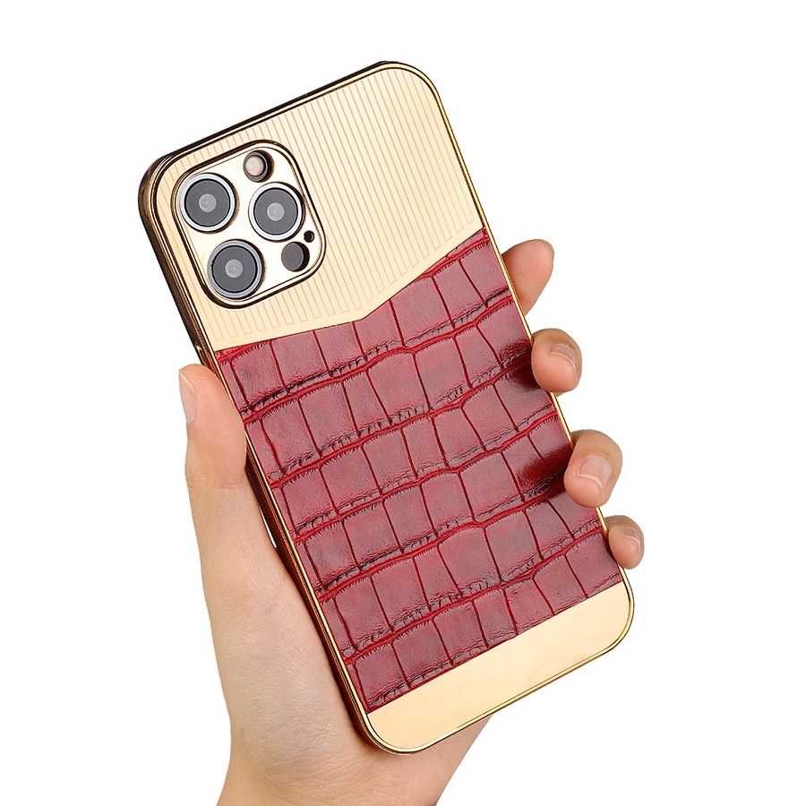 Luxury cases Metal Stainless Steel Crocodile Texture Case For iPhone 14 13 12 11 Pro Max Soft Plating Frame Camera Protective Cover
Luxury cases Metal Stainless Steel Crocodile Texture Case For iPhone 14 13 12 11 Pro Max Soft Plating Frame Camera Protective Cover