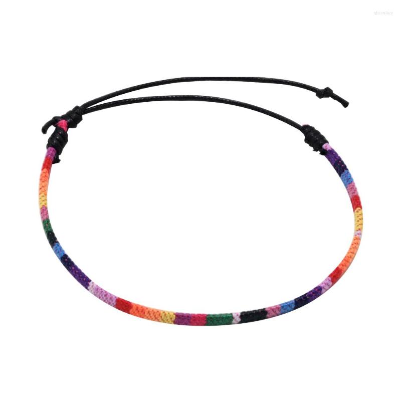 Charm Bracelets Men Women Rainbow Charms Anklets Anniversary Stylish Wristband Casual Friendship Birthday Braided Bracelet Adjustable Rope
Charm Bracelets Men Women Rainbow Charms Anklets Anniversary Stylish Wristband Casual Friendship Birthday Braided Bracelet Adjustable Rope