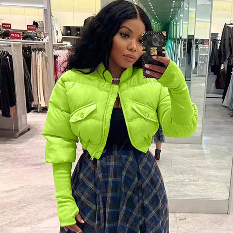 Women' Jackets Znaiml 2023 Winter Warm Bubble Coats Pockets Parkas Down Zipper Cropped Puffer Jacket For Women Outwear Chaqueta Mujer, Sky blue
Women' Jackets Znaiml 2023 Winter Warm Bubble Coats Pockets Parkas Down Zipper Cropped Puffer Jacket For Women Outwear Chaqueta Mujer, Sky blue